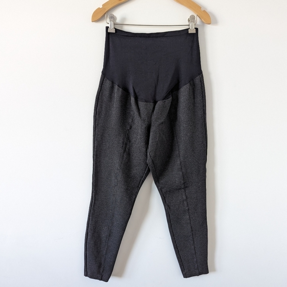 Old Navy Maternity Stretch Pants, Size Medium, Charcoal Gray